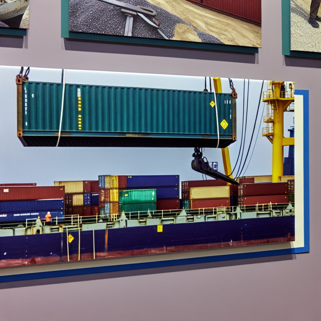 Container Image demonstrating Container in the maritime context