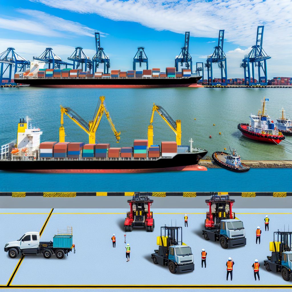 Image demonstrating Logistic in the maritime context